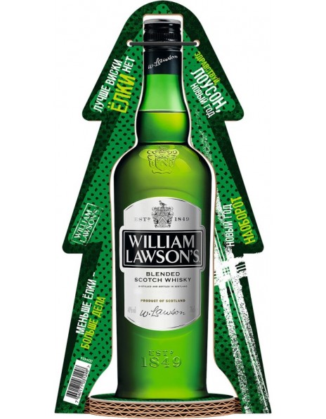 Виски "William Lawson's" (Russia), gift pack "Spruce", 0.7 л