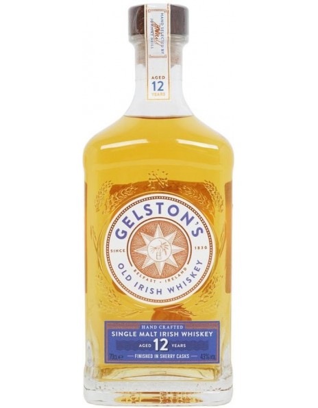 Виски "Gelston's" 12 Years Old Sherry Cask Finish, 0.7 л