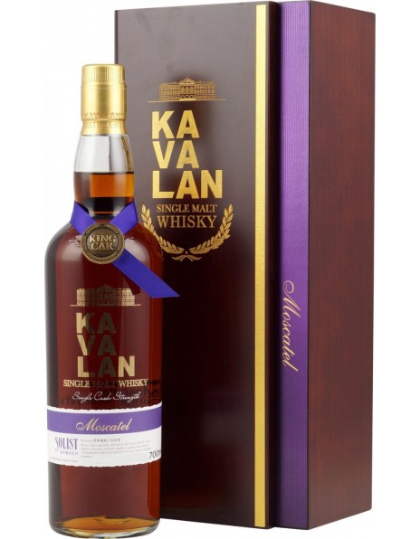 Виски Kavalan, "Solist" Moscatel Sherry Cask (55,6%), gift box, 0.7 л