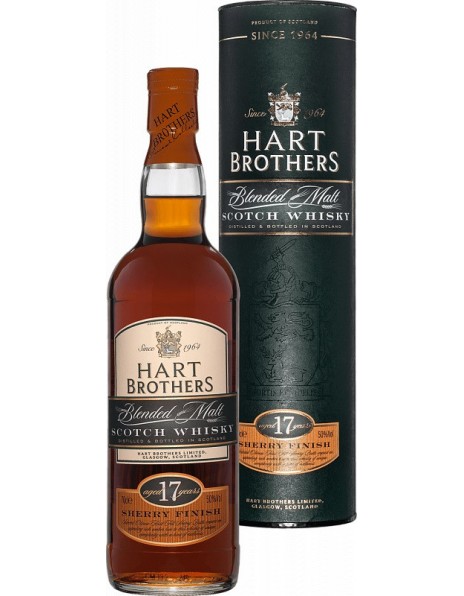 Виски "Hart Brothers" 17 Years Old Blended Malt, gift box, 0.7 л