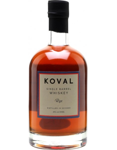 Виски Koval, "Single Barrel" Rye, 0.5 л