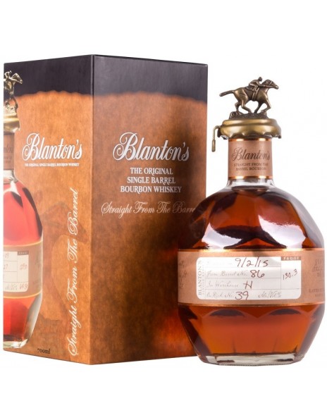 Виски "Blanton's" Straight From The Barrel (64,6%), gift box, 0.7 л