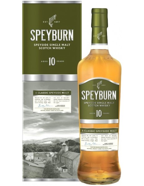 Виски "Speyburn" 10 years, gift box, 0.7 л