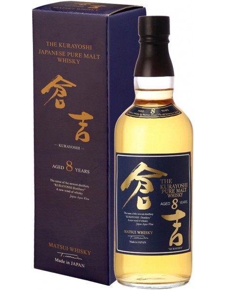 Виски "The Kurayoshi" Pure Malt 8 Years, gift box, 0.7 л