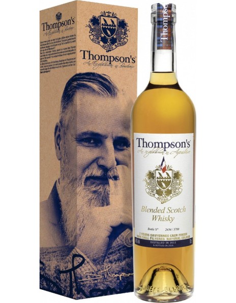 Виски "Thompson's" Blended Scotch Whisky, gift box, 0.7 л