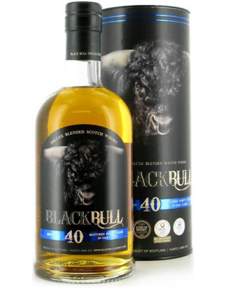 Виски "Black Bull" 40 Years Old, Blended Scotch Whisky, gift box, 0.7 л