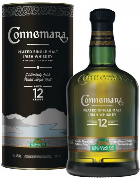 Виски "Connemara" Peated Single Malt, 12 years, gift box, 0.7 л