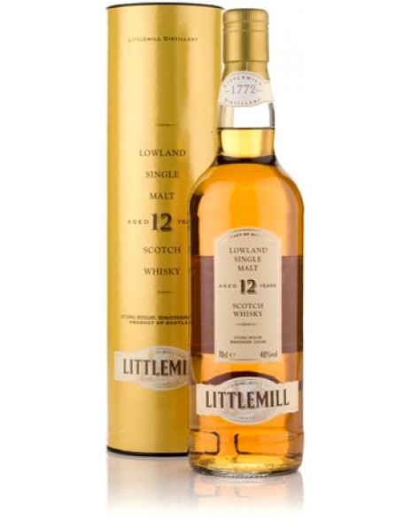 Виски Littlemill 12 years old, gift box, 0.7 л