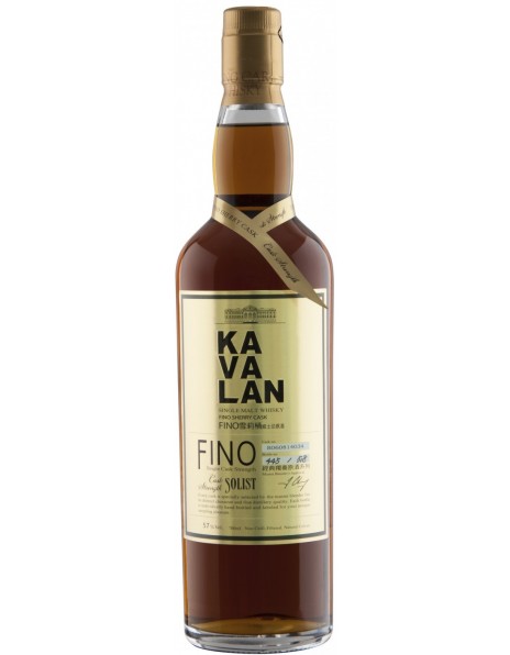 Виски Kavalan, "Solist" Fino Sherry Cask (57%), 0.7 л