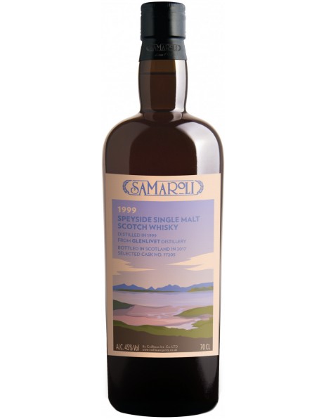 Виски Samaroli, Glenlivet, 1999, 0.75 л