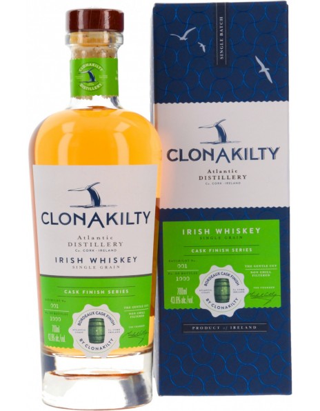 Виски "Clonakilty" Bordeaux Cask Finish, gift box, 0.7 л
