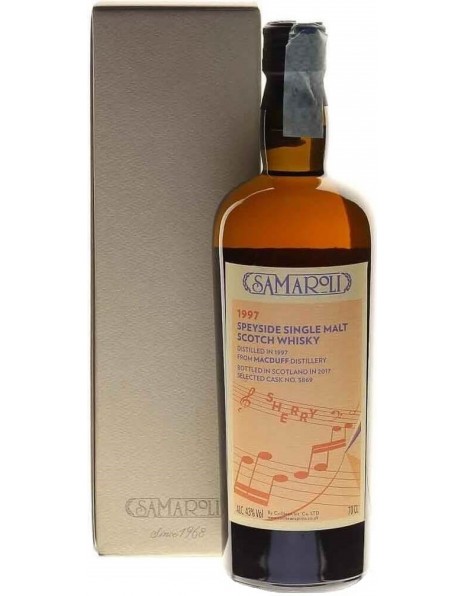 Виски Samaroli, "Macduff" Sherry, 1997, gift box, 0.7 л