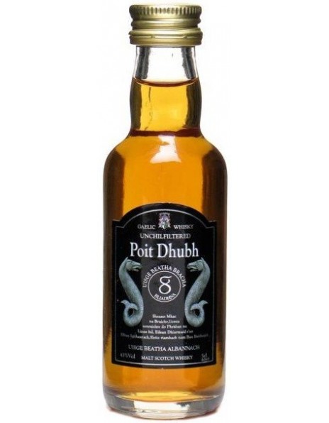 Виски Poit Dhubh 8 Years Old, 50 мл