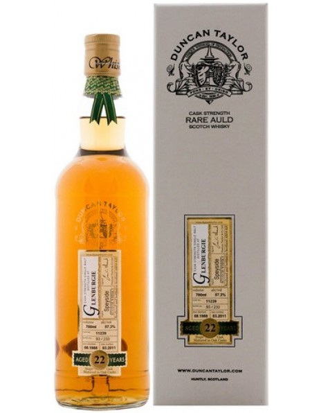 Виски "Glenburgie" 22 Years Old, "Rare Auld", 1988, Speyside, in gift box, 0.7 л