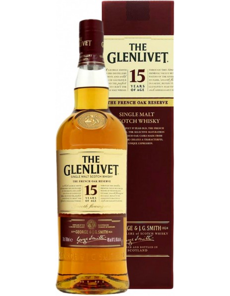 Виски "The Glenlivet" 15 years, with box, 0.7 л