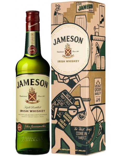 Виски Jameson, gift box, 0.7 л