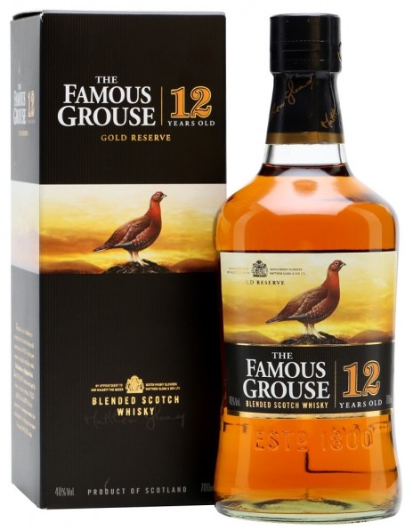 Виски The Famous Grouse Gold Reserve 12 years old, 0.75 л