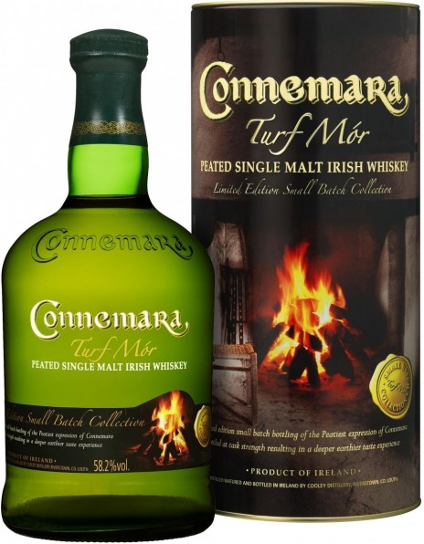 Виски "Connemara" Turf Mor, gift box, 0.7 л
