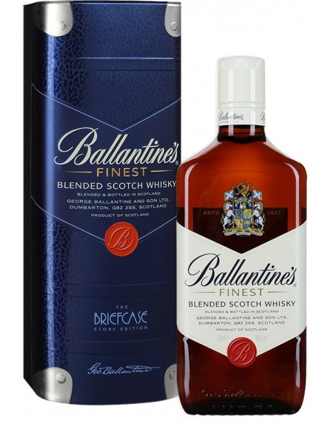 Виски "Ballantine's" Finest, metal box, 0.7 л