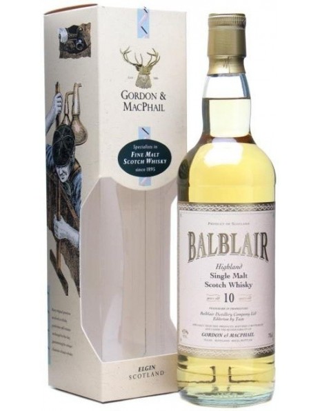 Виски Gordon &amp; MacPhail, "Balblair" 10 years old, gift box, 0.7 л