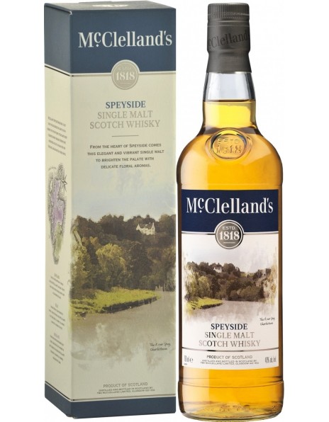 Виски "McClelland's" Speyside, gift box, 0.7 л