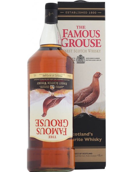 Виски "The Famous Grouse" Finest, gift box, 4.5 л