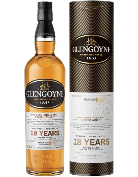 Виски "Glengoyne" 18 Years Old, gift box, 0.7 л
