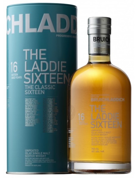 Виски Bruichladdich, "The Laddie" 16 Years Old, in tube, 0.7 л