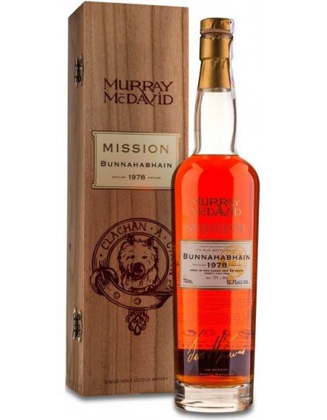 Виски Murray McDavid, "Bunnahabhain" 32 Years Old, 1978, wooden box, 0.7 л