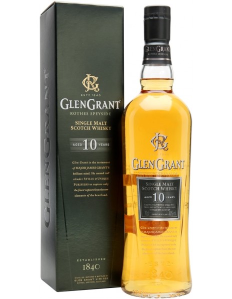 Виски "Glen Grant" 10 YO, with gift box, 0.7 л