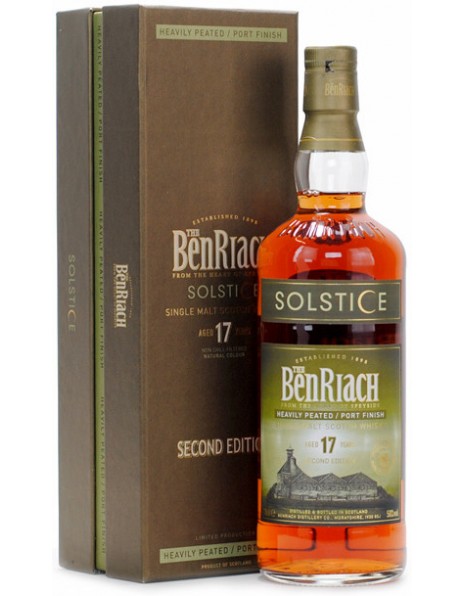 Виски Benriach, "Solstice", 17 Years Old, gift box, 0.7 л
