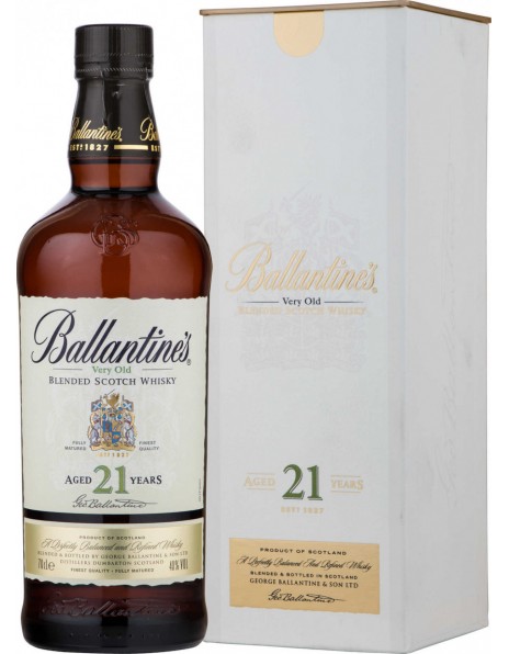 Виски Ballantine's 21 Years Old, gift box, 0.7 л