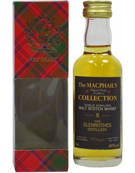 Виски The MacPhail's Collection from Glenrothes, 8 yo, gift box, 50 мл