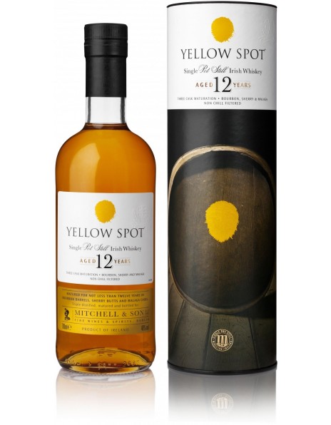 Виски "Yellow Spot" 12 Years Old, gift tube, 0.7 л