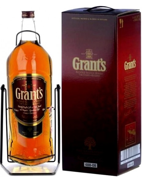 Виски Grant's Family Reserve, with Pouring Stand gift box, 3 л