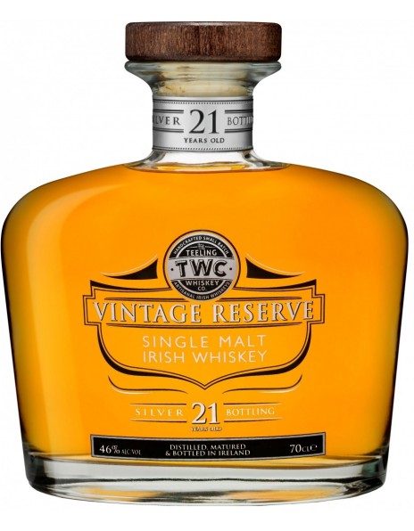 Виски Teeling, "Vintage Reserve" Single Malt Irish Whiskey, 21 Years, 0.7 л