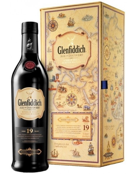 Виски Glenfiddich Age of Discovery Madeira Cask 19 years, with box, 0.7 л