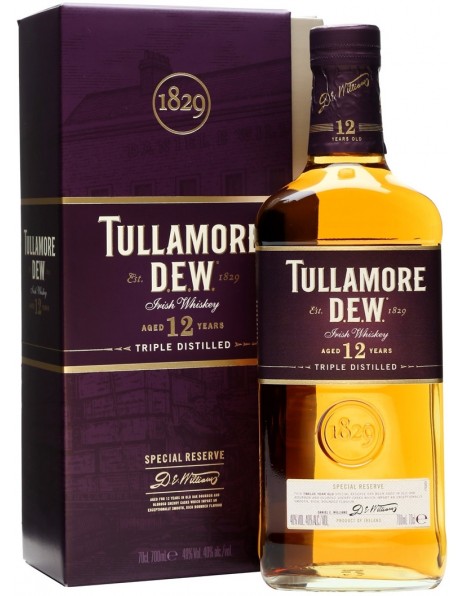 Виски "Tullamore Dew" 12 years, gift box, 0.7 л