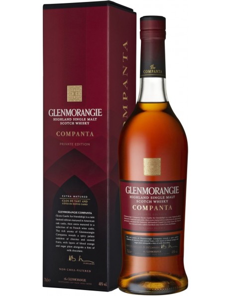 Виски Glenmorangie, "Companta", gift box, 0.7 л