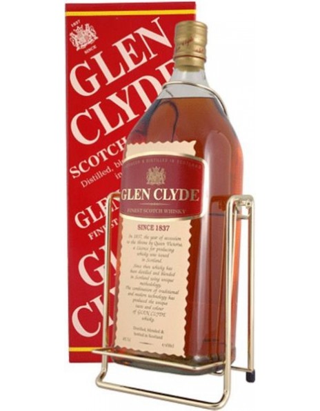 Виски "Glen Clyde" 3 Years Old, with a pouring stand, gift box, 4.5 л