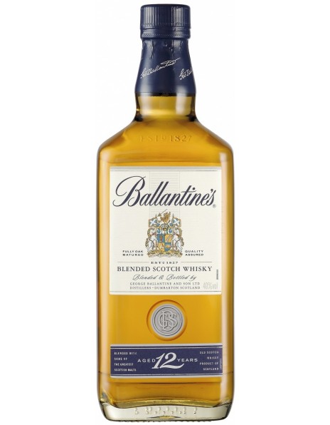 Виски Ballantine's 12 Years Old, 0.5 л