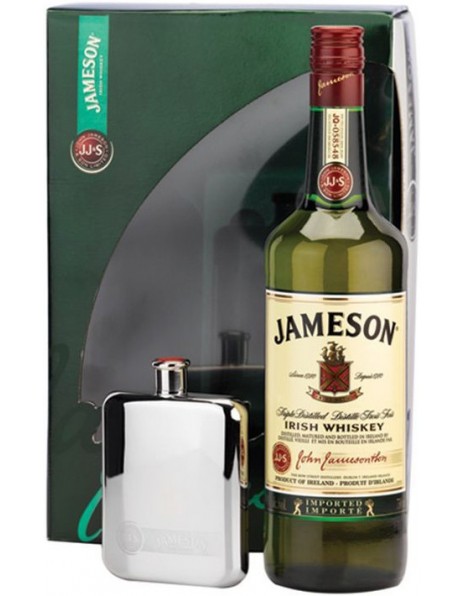 Виски Jameson, gift box with flask, 0.7 л