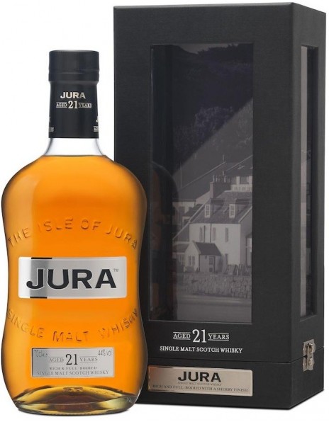 Виски Isle Of Jura, 21 years old, gift box, 0.7 л