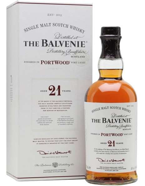 Виски Balvenie PortWood 21 Years Old, gift box, 0.7 л