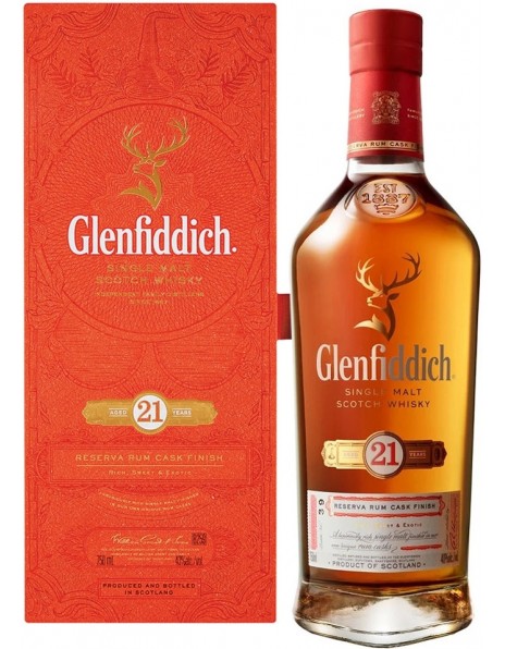 Виски Glenfiddich 21 Years Old, gift box, 0.75 л