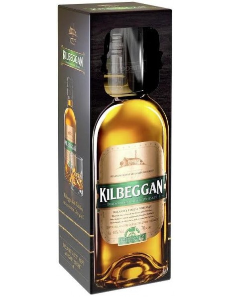 Виски "Kilbeggan" Blend, gift box with glass, 0.7 л