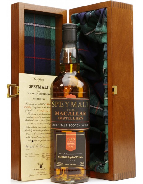 Виски Speymalt from Macallan 1940, 0.7 л