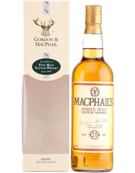 Виски MacPhail's, 21 Years Old, gift box, 0.7 л