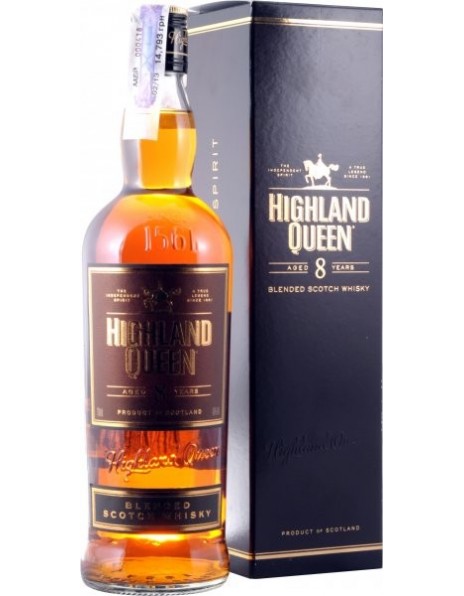 Виски "Highland Queen", 8 Years Old, gift box, 0.75 л