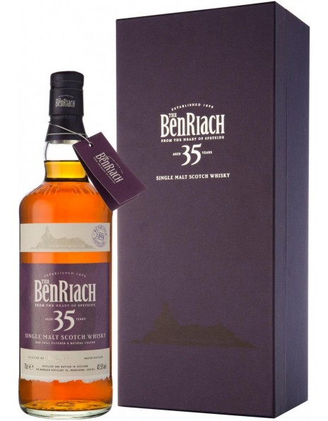 Виски "Benriach" 35 Years Old, gift box, 0.7 л